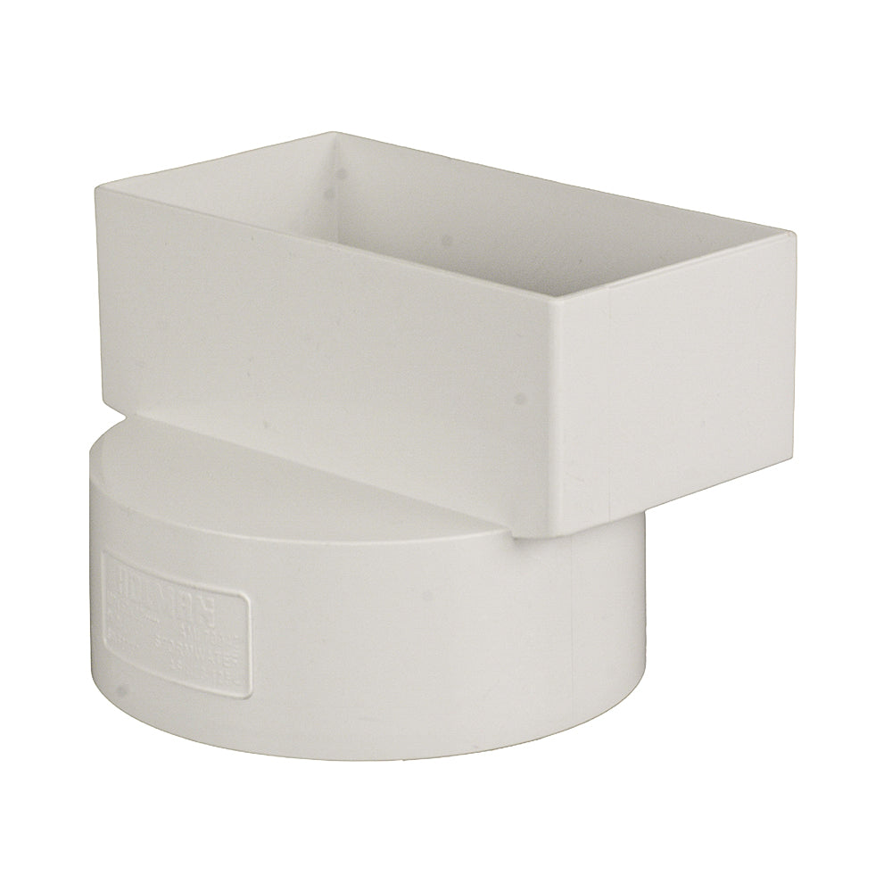 Stormwater Downpipe Adaptor 100mm x 50mm to 90mm