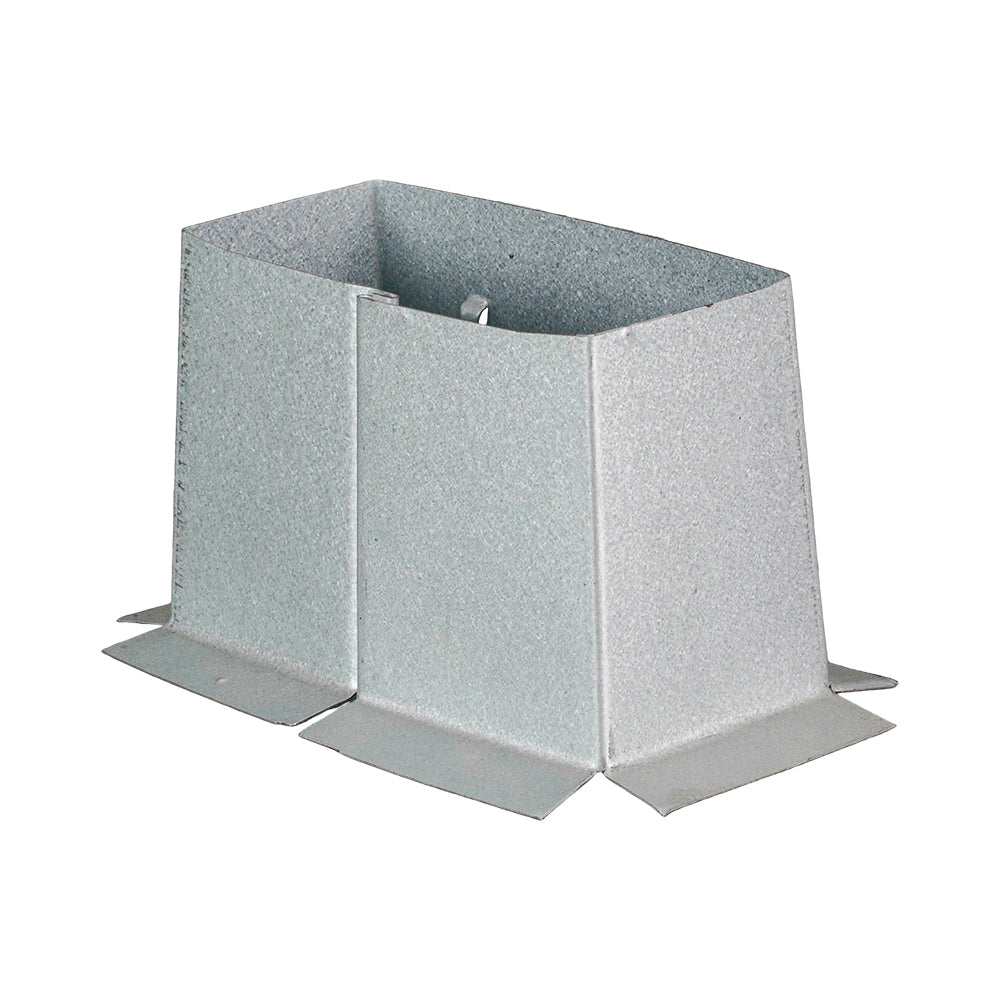 Stormwater Downpipe Pop Rectangle (Zinc) 100mm x 50mm (1958Z)