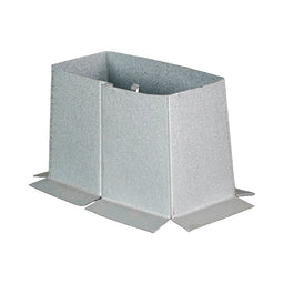 Stormwater Downpipe Pop Rectangle (Zinc) 100mm x 50mm (1958Z)
