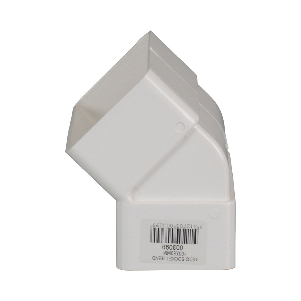 Stormwater Downpipe Elbow 45° FF 100mm x 50mm