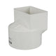 Stormwater Rectangle Downpipe Adaptor 80mm x 50mm to 90mm Pipe