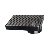 Stormwater Finishing Collar and Grate Rectangle S/S 190mm x 150mm x 90mm in to Pipe