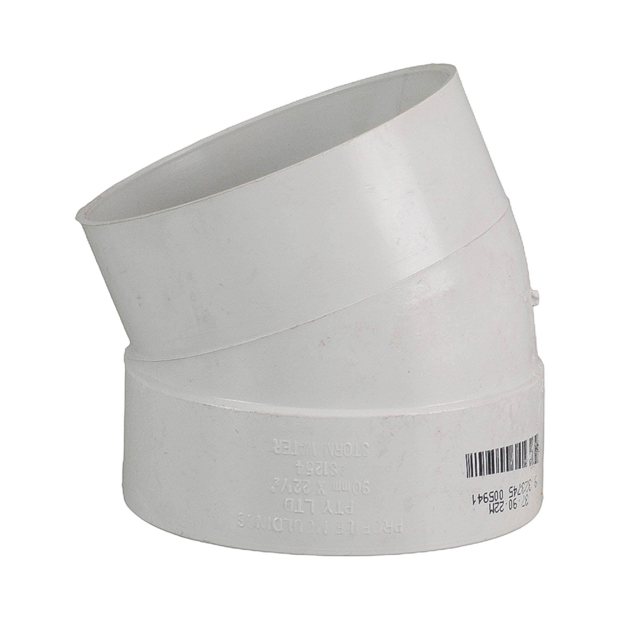 Stormwater Elbow 22° MF 90mm