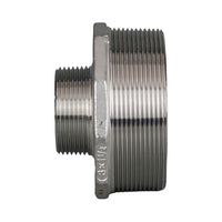 Stainless Steel Nipple Reducing Threaded BSP 25mm x 15mm (1" x 1/2")
