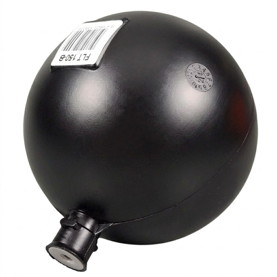 Tank Float Black 150mm - Perth Irrigation - Retic Fittings , Plumbing ...