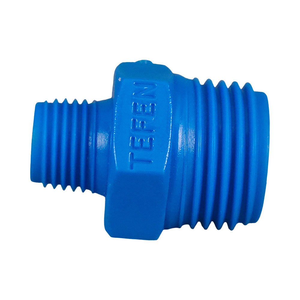 Tefen Nipple Reducing 15mm x 8mm (1/2" x 1/4")