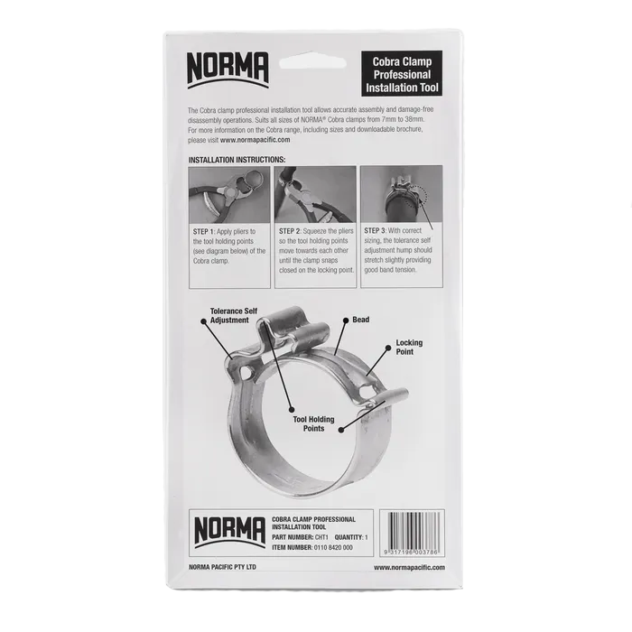Tools NORMA Pro Cobra Clamp Installation Tool