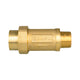 Brass Dual Check Valve/ Backflow Preventer MF 25mm
