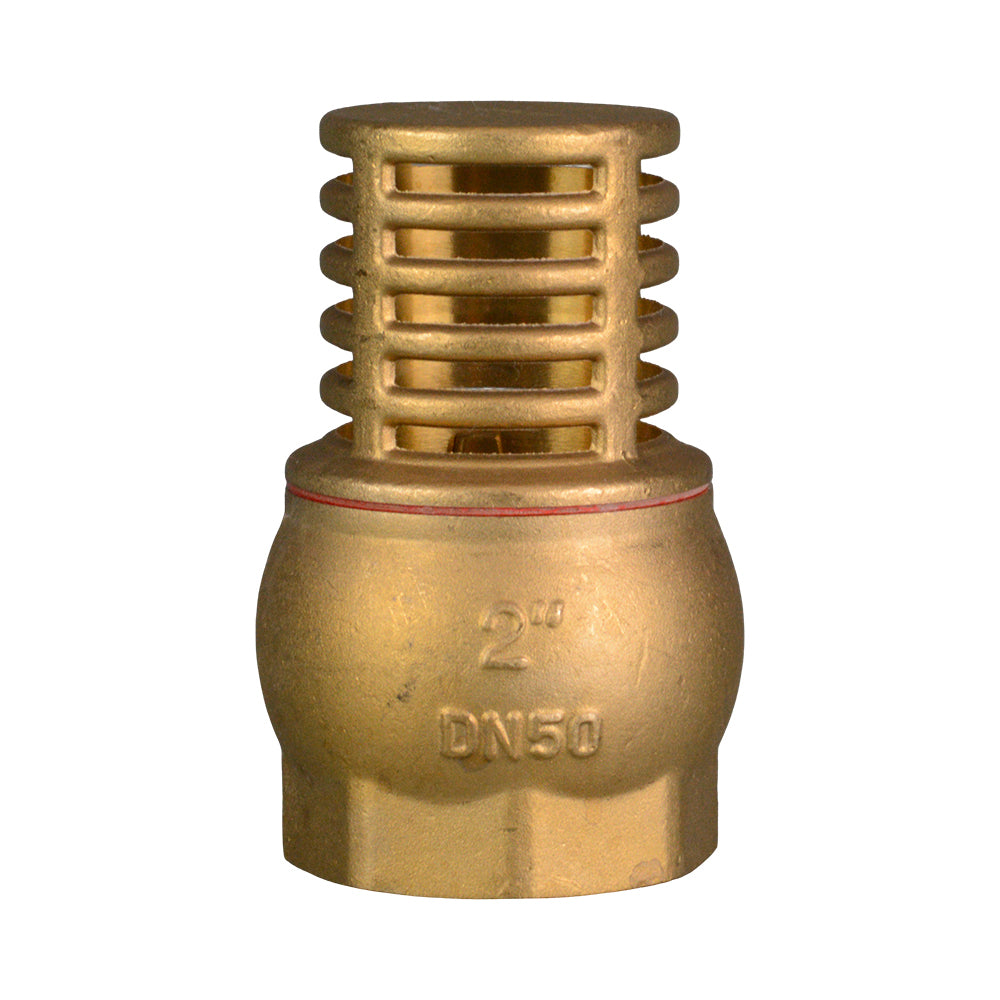 Valve Foot Brass 100mm (4")