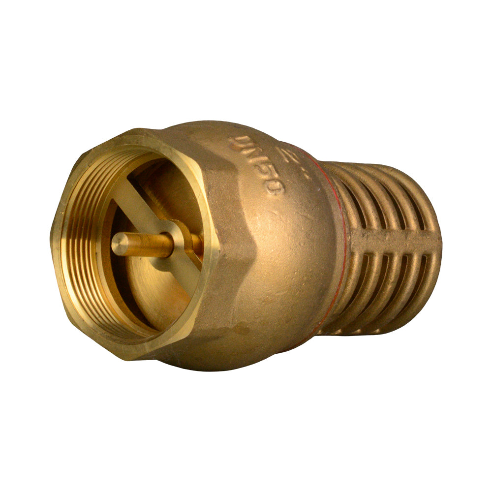 Valve Foot Brass 100mm (4")