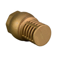 Valve Foot Brass 100mm (4")