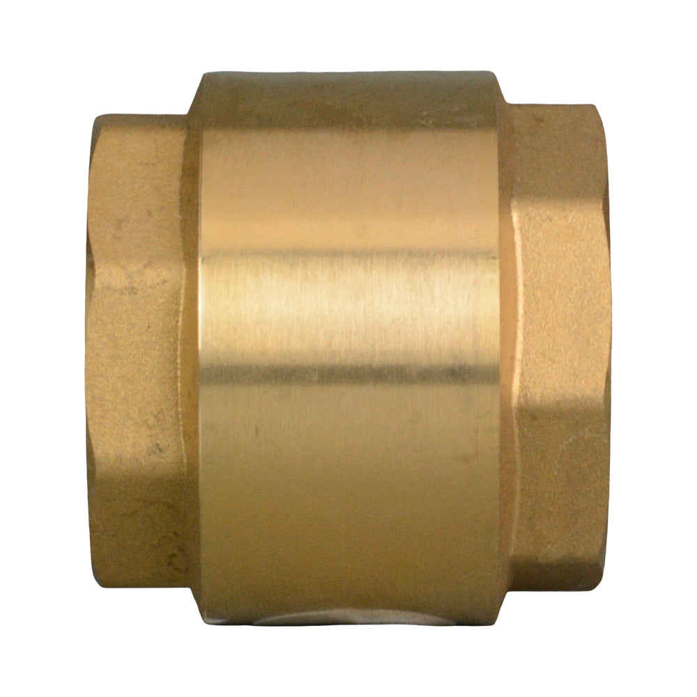 Valves Brass In-Line Spring Check 100 mm
