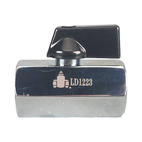 Valves Brass Ball 1/4 BSP Female Mini Chrome Plated