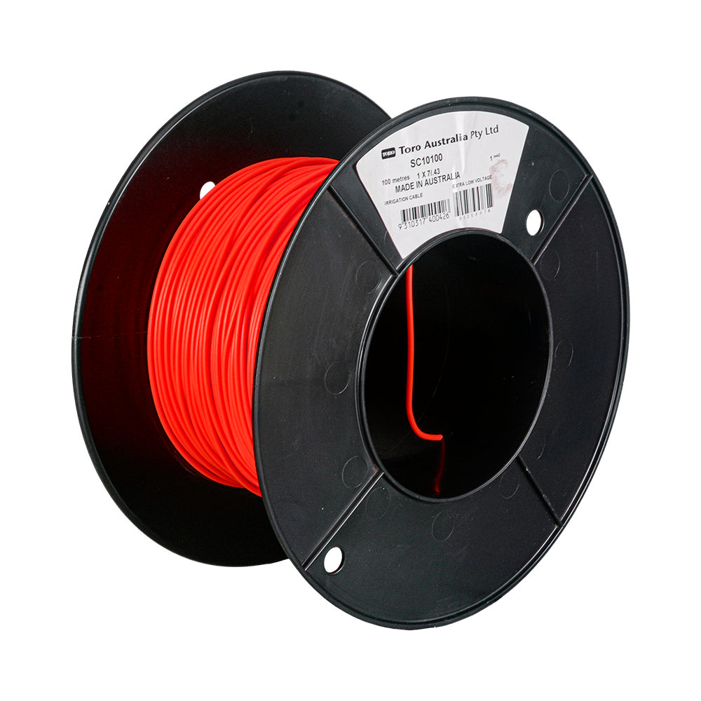 Single Control Wire Single Core Irrigation Wire Red 1.0 mm x 100 M - Perth Irrigation ...